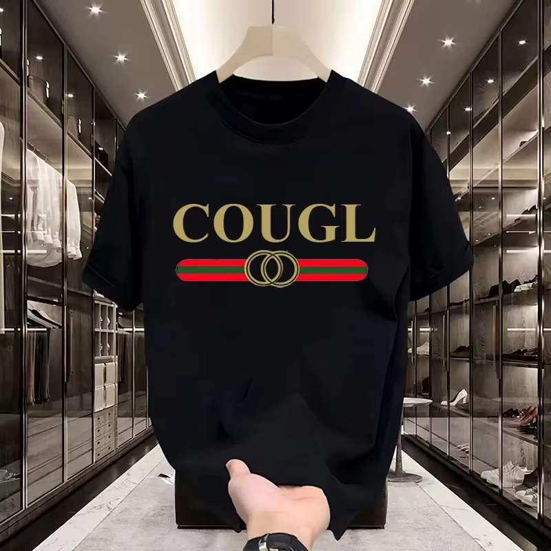 Streetwear Brand Shirts - T-shirt imprimé de marque tendance pour