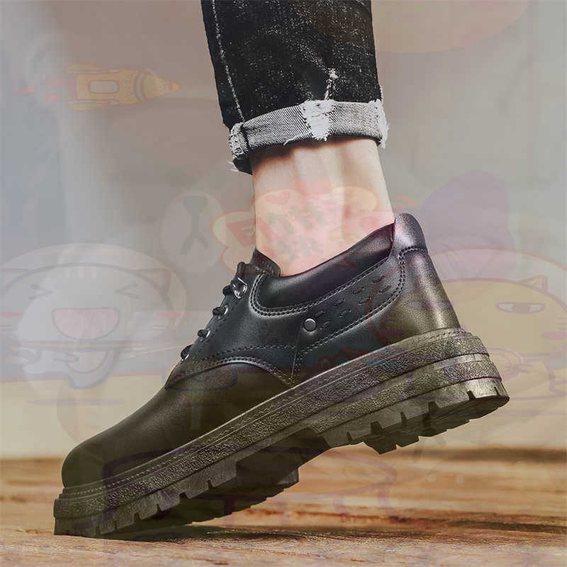Streetwear Brand Expensive - Baskets de Tennis en cuir naturel