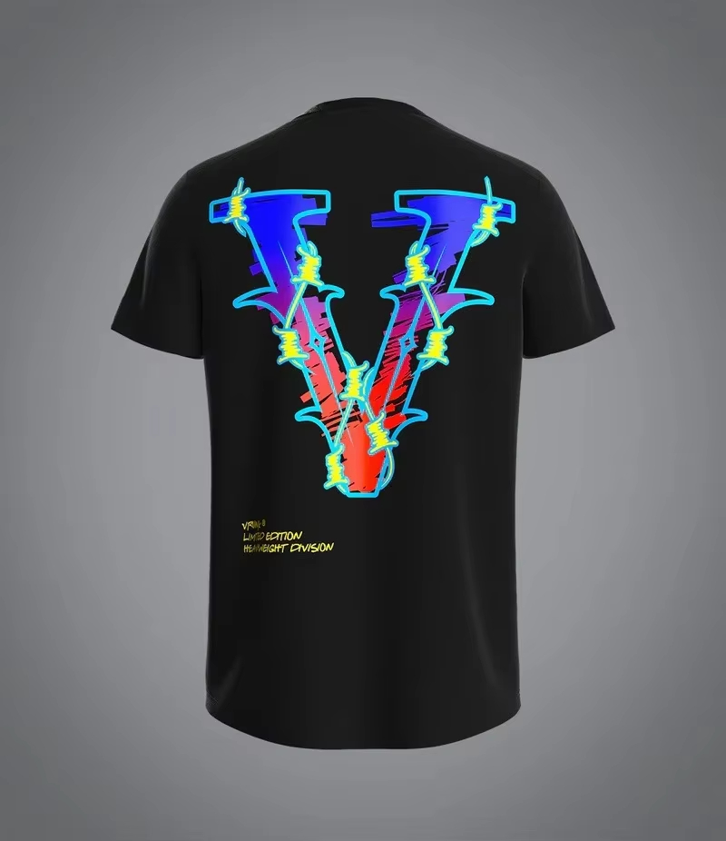 T-shirt en coton avec motif au - Streetwear Brand Graphic Designer avis et prix