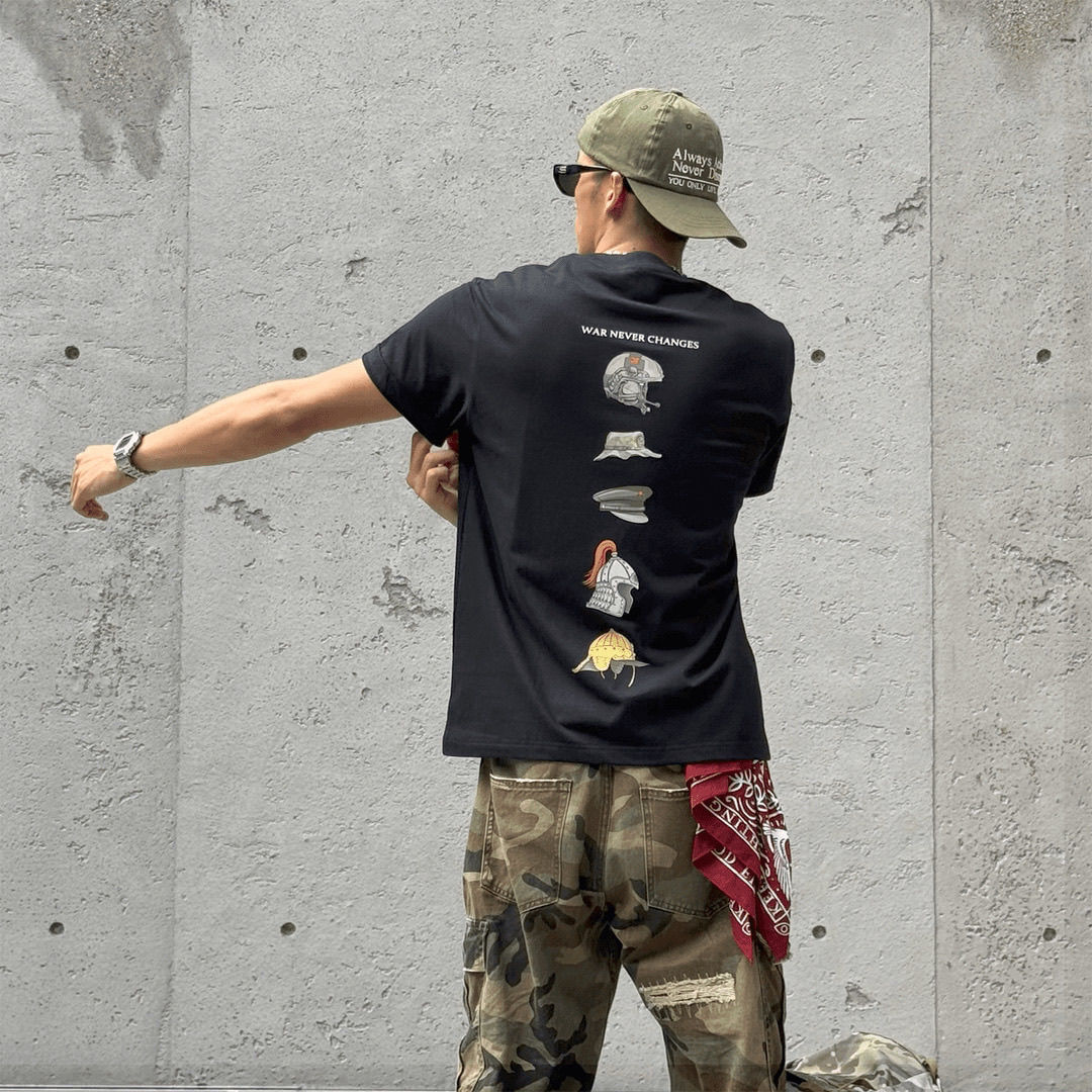 Casque évolution histoire marq - Streetwear Brand Shirts avis et prix