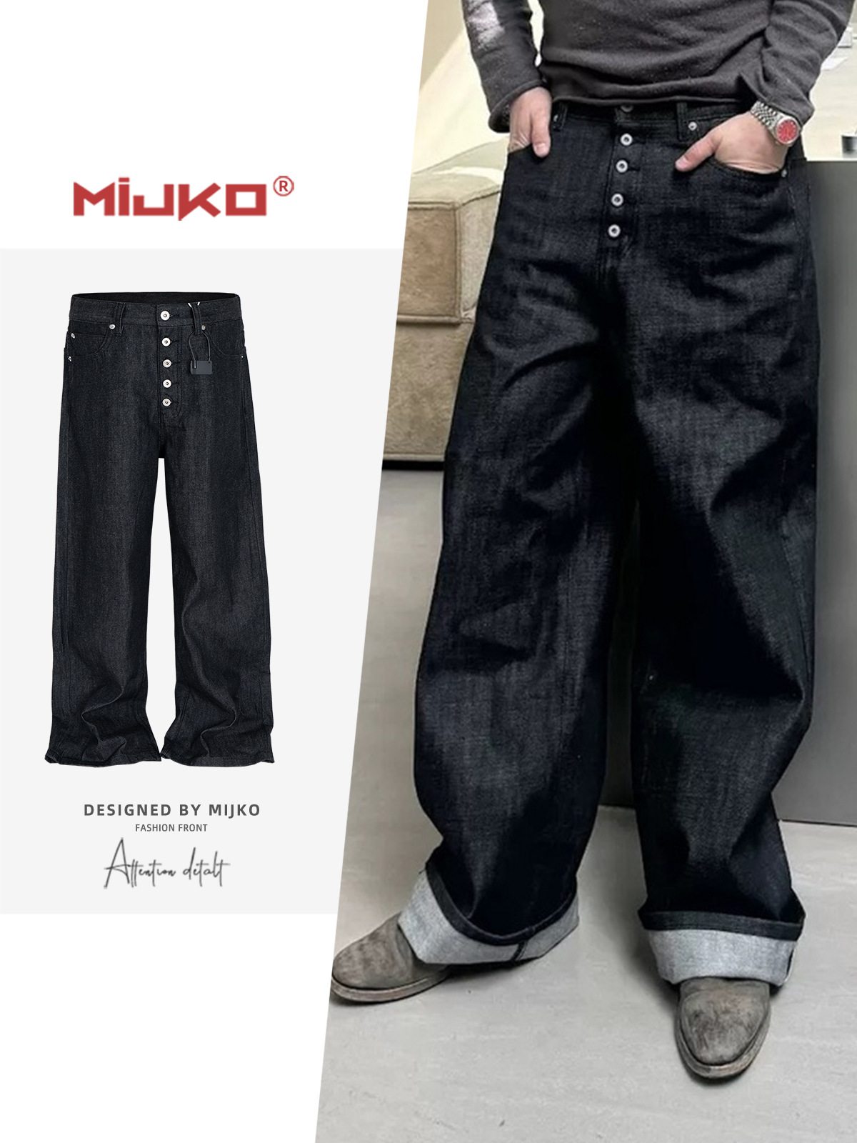 MIJKO High Street Cleanfit Dra - Levis Jeans 501 avis et prix