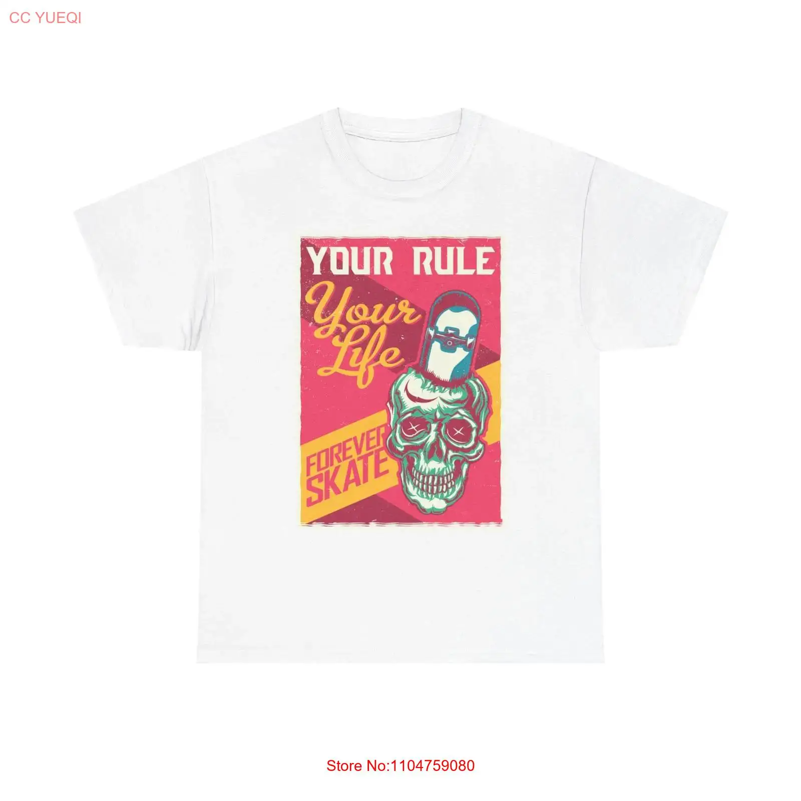 T-shirt Forever Skate, neuf, e - Streetwear Brand Graphic Designer avis et prix