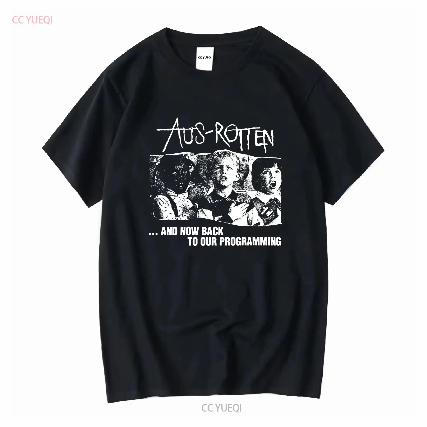 Aus Rotten Crust Band T Shirt  - Streetwear Brand Graphic Designer avis et prix