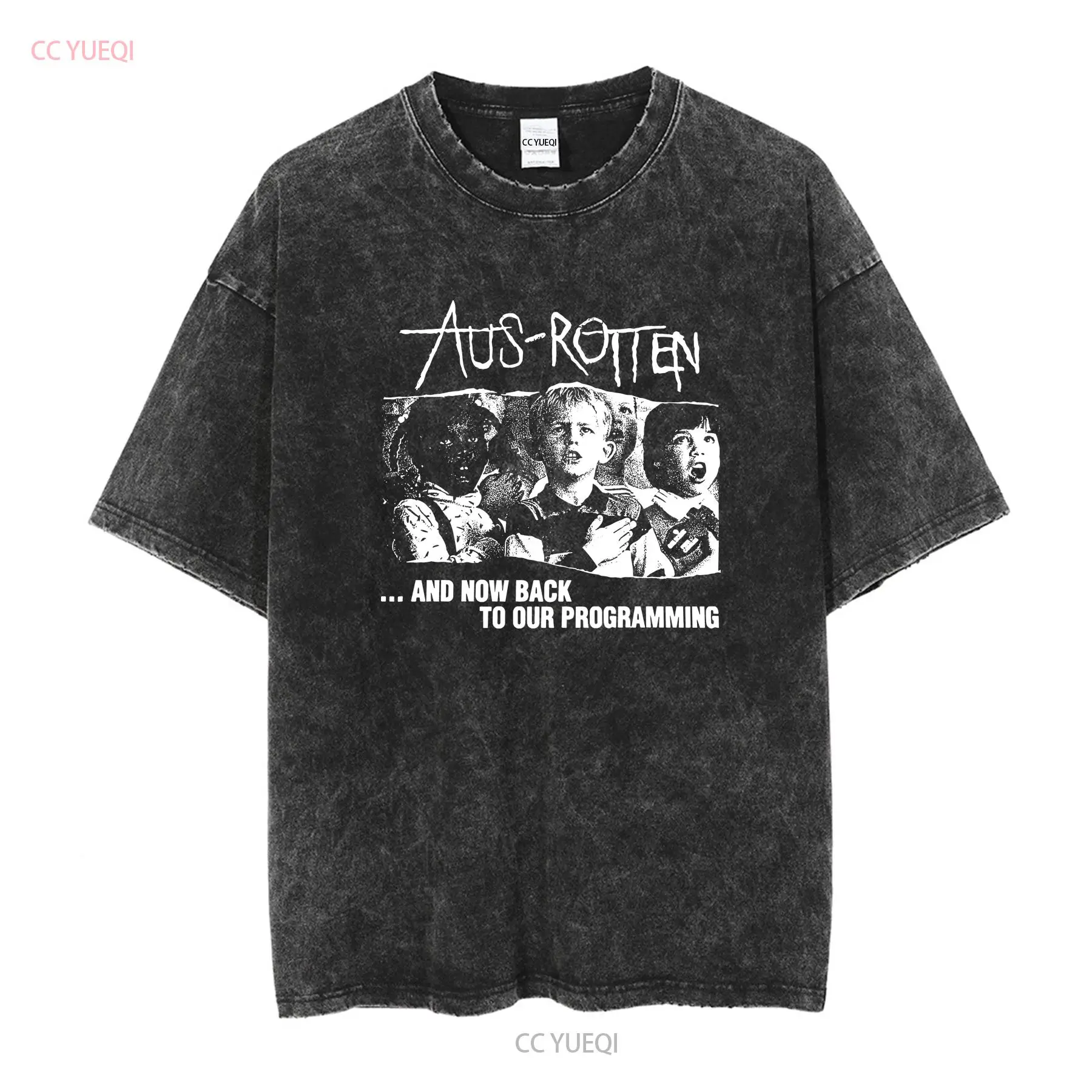 Aus Rotten Crust Band T Shirt  - Streetwear Brand Graphic Designer avis et prix