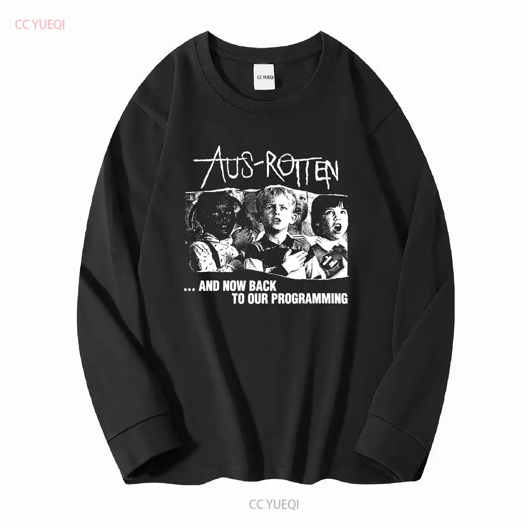 Aus Rotten Crust Band T Shirt  - Streetwear Brand Graphic Designer avis et prix
