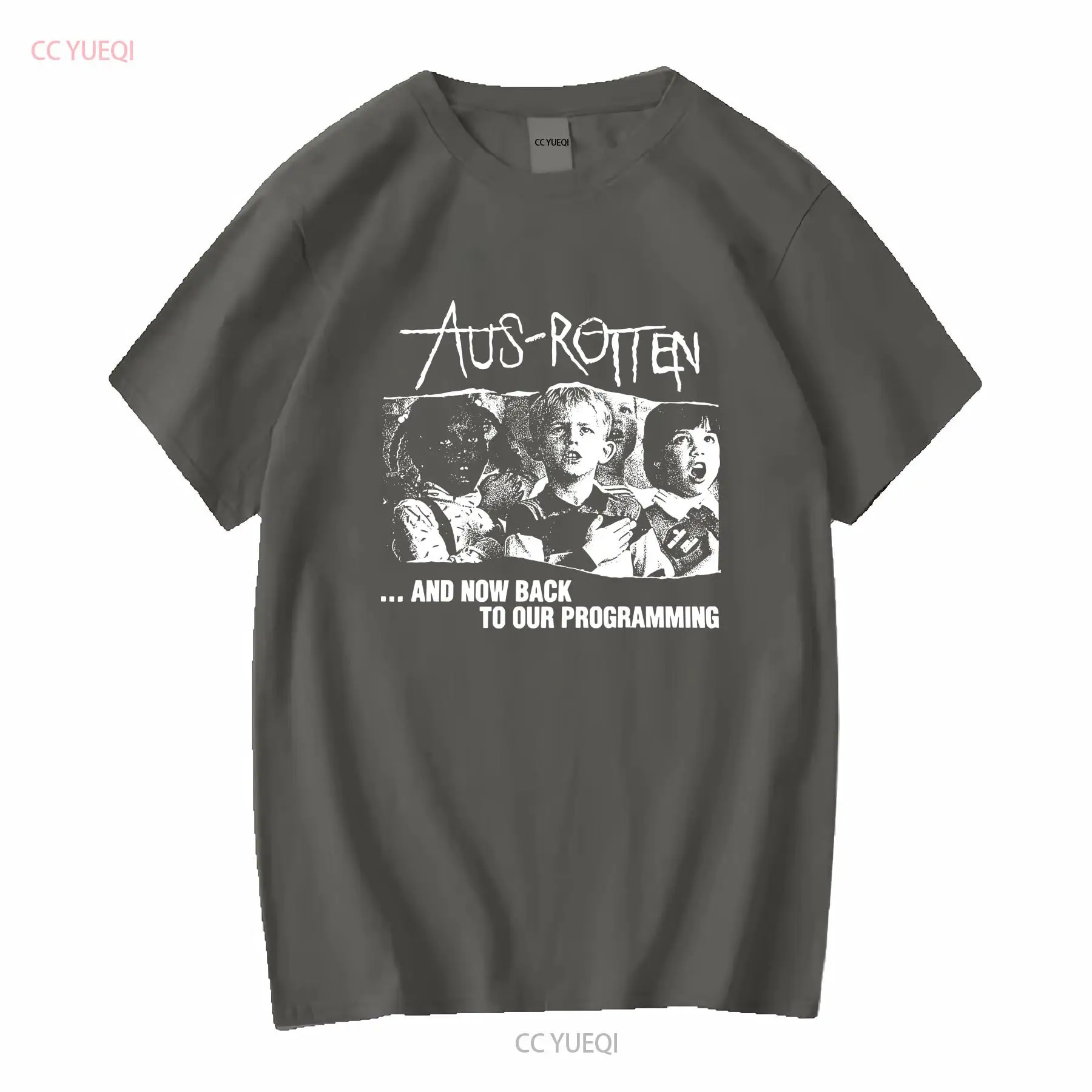Aus Rotten Crust Band T Shirt  - Streetwear Brand Graphic Designer avis et prix