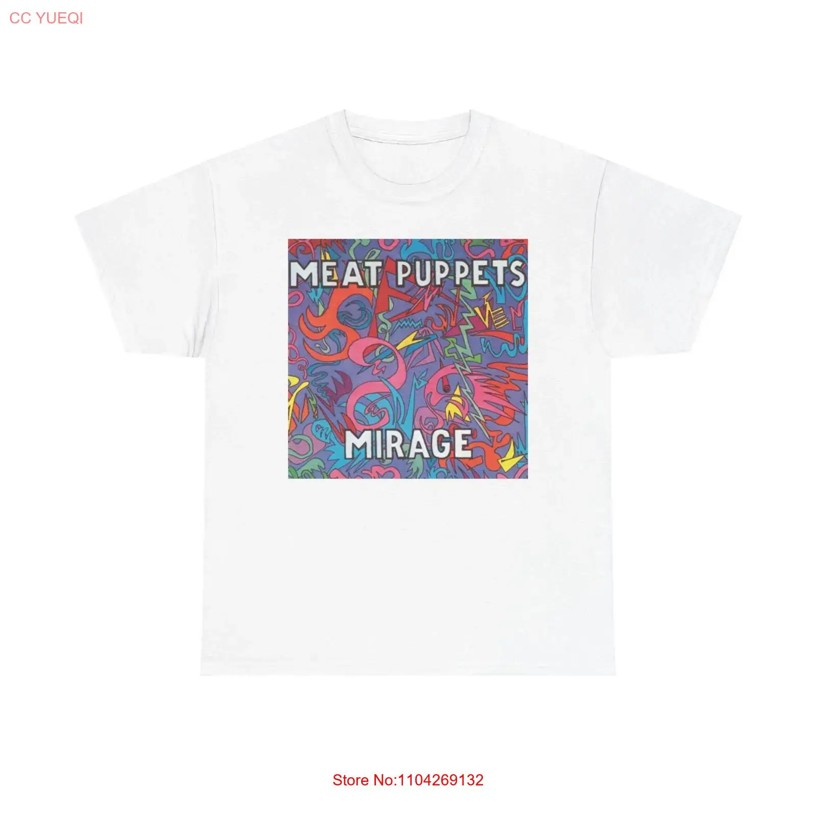 T-shirt Meat Puppets Mirage en - Streetwear Brand Graphic Designer avis et prix